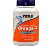 NOW FOODS OMEGA-3 / 180 EPA 120 DHA / 100 Cápsulas