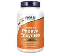 Now Foods Papaya Enzima Masticable - 360 Pastillas