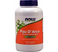 NOW FOODS PAU d'ARCO 500mg 250 cápsulas KORA LAPACHO