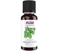 Now Foods, Peppermint, 100% Puro, 30ml, Probado en Laboratorio, Alta Concentración, Aromaterapia, Aceite Esencial, Sin Gluten, Sin Soja