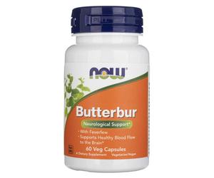 Now Foods Petasita - 60 Cápsulas Vegetales