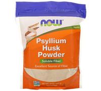 NOW Foods, polvo de cáscara de psyllium, 680 g