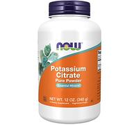 Now Foods, Potassium Citrate (Citrato de Potasio), 340g Polvo vegano, Probado en Laboratorio, Minerales, Potasio, Sin Gluten, Sin Soja, Vegetariano
