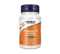 Now Foods Probiotic-10,100 mil millones - 30 cápsulas vegetales