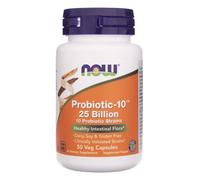 Now Foods Probiotic-10, 25 mil millones - 50 cápsulas vegetales