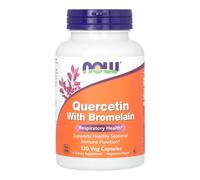 NOW Foods Quercetin with Bromelain 120 Caps