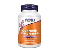 Now Foods Quercetin with Bromelain (120 vcápsulas) Sin sabor