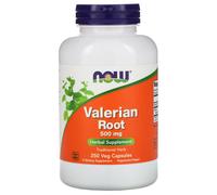 NOW Foods raíz de valeriana raíz de valeriana 500 mg 250 cápsulas vegetarianas