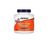 Now Foods, sidra de manzana Vinegar (vinagre de sidra de manzana), 450 mg, 180 cápsulas
