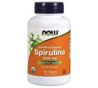 Now Foods Spirulina Doble Fuerza 1000 mg - 120 Comprimidos