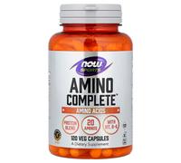 NOW Foods, Sports, AMINO COMPLETE 120 cap. veg. RESISTENCIA, ENERGÍA,