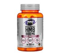 Now Foods Sports HMB, doble almidón, 1000 mg, 90 comprimidos