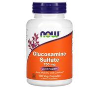 NOW Foods, sulfato de glucosamina, 750 mg, 120 cápsulas vegetales