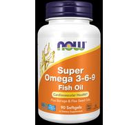 Now Foods Super Omega 3-6-9 1200mg 90 Softgels