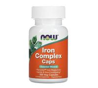 Now Foods Complejo de hierro 27 mg - 100 Cápsulas