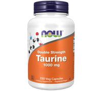 NOW Foods Taurina doble concentración, 1.000 mg