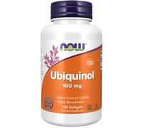 Now Foods Ubiquinol 100 mg - 60 cápsulas blandas