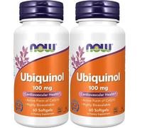 Now Foods Ubiquinol 100 mg - 60 Cápsulas blandas