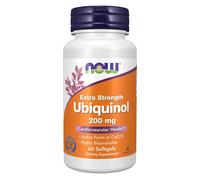 Now Foods Ubiquinol 200 mg - 60 cápsulas blandas