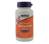 Now Foods Ubiquinol Extra Strength, 60 Softgels 200 mg