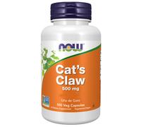 Now Foods, uña de gato (garra de gato), 500 mg, 100 vegetales. Cápsulas - env...