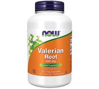 Now Foods, Valerian Root (Raíz de Valerien), 500mg, 250 Cápsulas veganas, Probadas en Laboratorio, Sin Gluten, Sin Soja. Vegetariano
