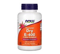 Now Foods Vegetarian Dry E-400, 268 mg (400 UI), 100 cápsulas vegetales
