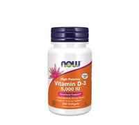 Now Foods Vitamina D3 5000 UI - 240 Cápsulas blandas