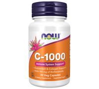 NOW Foods - Vitamina C-1000 - 30 cápsulas vegetales