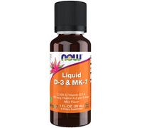 Now Foods Líquido D-3 & MK-7 - 30 ml