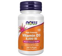 Now Foods Vitamina D3 5000ui 240 Perlas