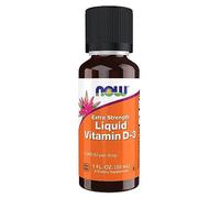 Now Foods, Vitamina D3 Líquida, 1.000IU, 30ml, Gotas de Vitamina D de Lanolina, Probada en Laboratorio, Sin Soja, Sin Gluten, No GMO