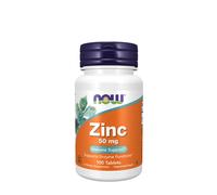 Now Foods Zinc 50 mg - 100 Comprimidos