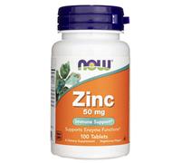 Now Foods Zinc 50 mg - 100 Tabletas