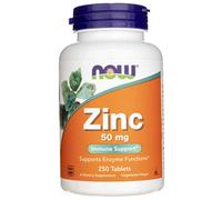 Now Foods Zinc 50 mg - 250 Comprimidos