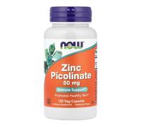 Now Foods Picolinato de zinc 50 mg - 120 cápsulas vegetales