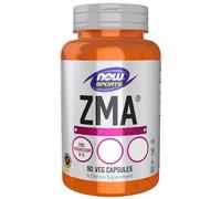 Now Foods, ZMA (Zinc, Magnesio, Vitamina B6), 90 Cápsulas veganas, Probado en Laboratorio, Sin Gluten, Sin Soja, No GMO, Vegetariano