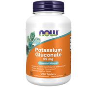 now - gluconato de potasio 99mg - 250 comprimidos