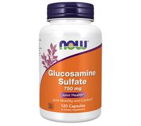 now - glucosamina sulfato 750 mg - 120 cápsulas vegetales