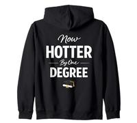 Now Hotter by One Degree Graduation Achievement Sudadera con Capucha