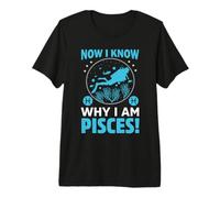 Now I Known Why I Am Pisces Scuba Dive Diver Diving Camiseta Premium