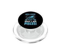 Now I Known Why I Am Pisces Scuba Dive Diver Diving PopSockets PopGrip para MagSafe