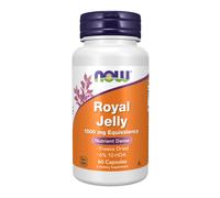 Now Foods Jalea Real 1500 mg - 60 Cápsulas Vegetales