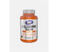 now- l glutamina 1000 mg - 120 cápsulas