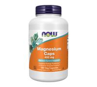 now - magnesio 400 mg - 180 cápsulas vegetales