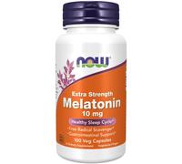now - melatonina extra fuerte 10 mg - 100 cápsulas vegetales