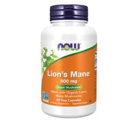 Melena de león NOW, 500 mg (60 cápsulas)