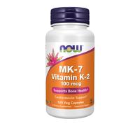 now - mk-7 vitamina k-2 100 mcg - 120 cápsulas vegetales