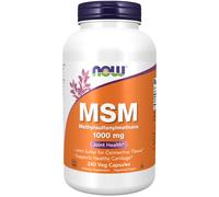 now - msm 1.000 mg - 240 cápsulas vegetais