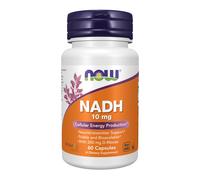 now - nadh 10 mg - 60 cápsulas vegetales